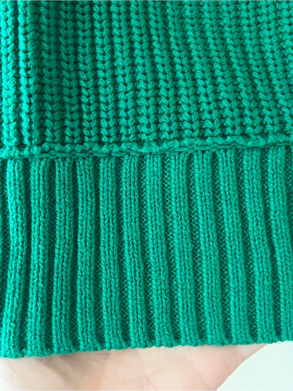 Lucky Brand Green Ribbed Crewneck Sweater Women’s Size 1X - Picture 10 of 13